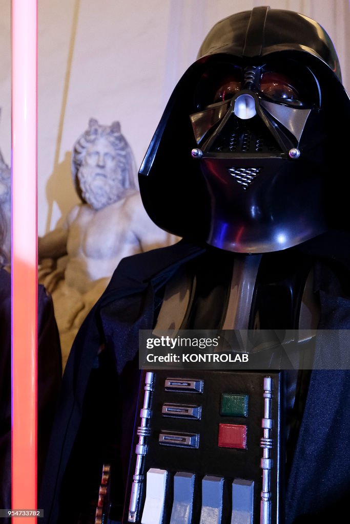 Players of the 501th Italian Legion costume dressed as Star Wars ...