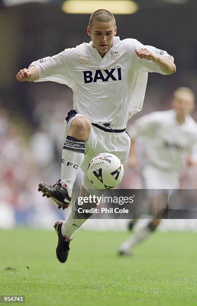 Preston striker David Healy in action during the Nationwide Division One Playoff Final between Bolton Wanderers and Preston North End at the...