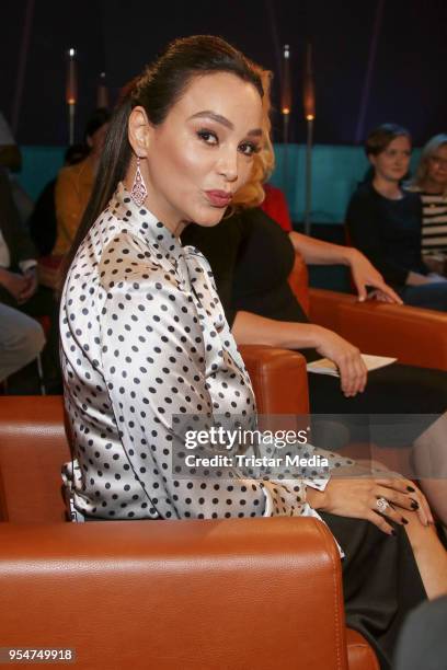 German presenter and advertising icon Verona Pooth during the NDR Talk Show on May 4, 2018 in Hamburg, Germany.