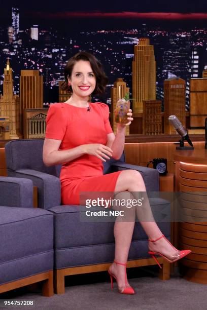 Episode 0865 -- Pictured: Actress Zoe Lister-Jones during an interview on May 4, 2018 --