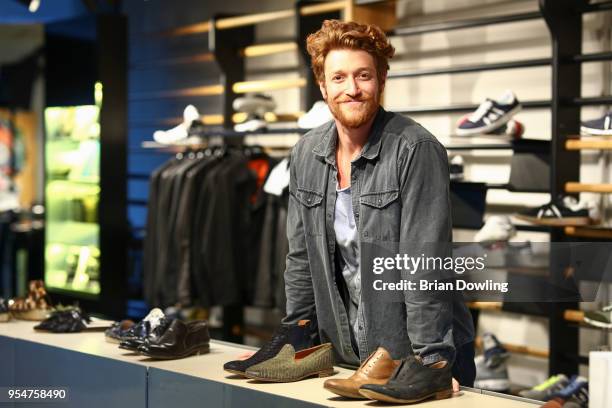 Daniel Donskoy attends the Noah Becker X Premiata event at Bikini Berlin on May 4, 2018 in Berlin, Germany.