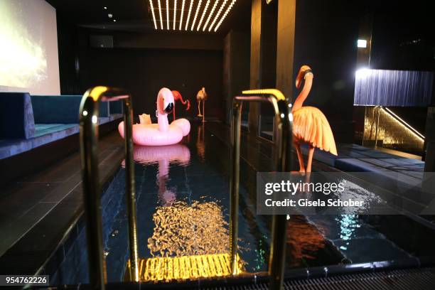 General view during the Grand Opening of Roomers Spa by Shan Rahimkhan on May 4, 2018 in Munich, Germany.