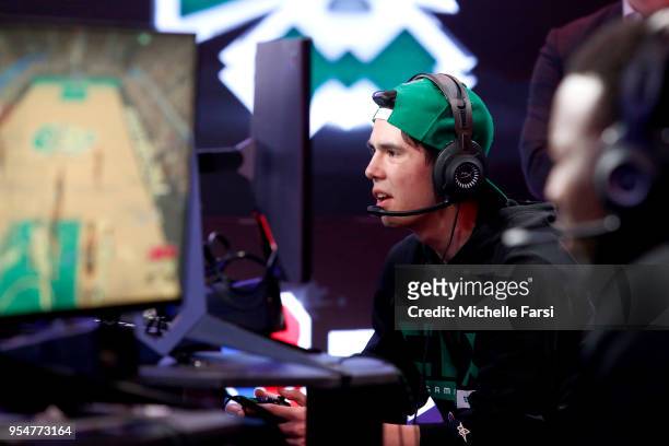 ProFusion of Celtics Crossover against Heat Check Gaming during the NBA 2K League Tip Off Tournament on May 4, 2018 at Brooklyn Studios in Long...