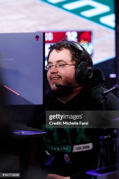 OFAB of Celtics Crossover against Heat Check Gaming during the NBA 2K League Tip Off Tournament on May 4, 2018 at Brooklyn Studios in Long Island...
