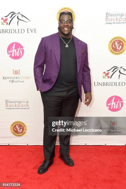 Player, Jamon Brown attends the Unbridled Eve Gala during the 144th Kentucky Derby at Galt House Hotel & Suites on May 4, 2018 in Louisville,...