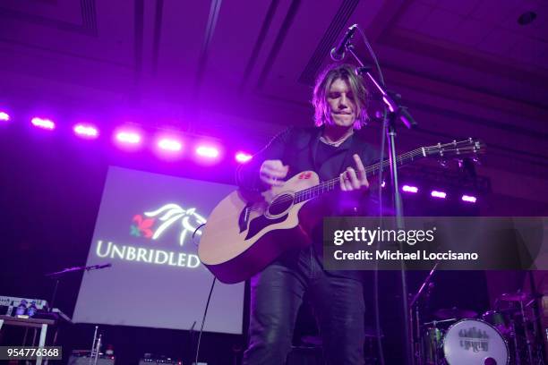 Musician John Rzeznik performs onstage during the Unbridled Eve Gala during the 144th Kentucky Derby at Galt House Hotel & Suites on May 4, 2018 in...