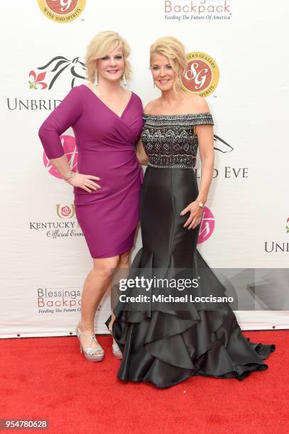 Tammy York-Day and Tonya York Dees attend the Unbridled Eve Gala during the 144th Kentucky Derby at Galt House Hotel & Suites on May 4, 2018 in...