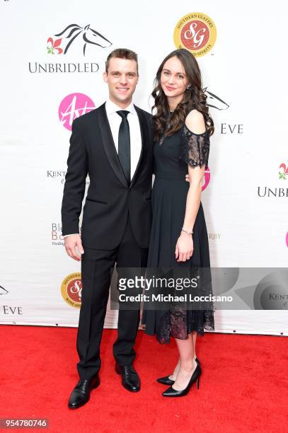 Actor Jesse Spencer and Kali Woodruff attend the Unbridled Eve Gala during the 144th Kentucky Derby at Galt House Hotel & Suites on May 4, 2018 in...