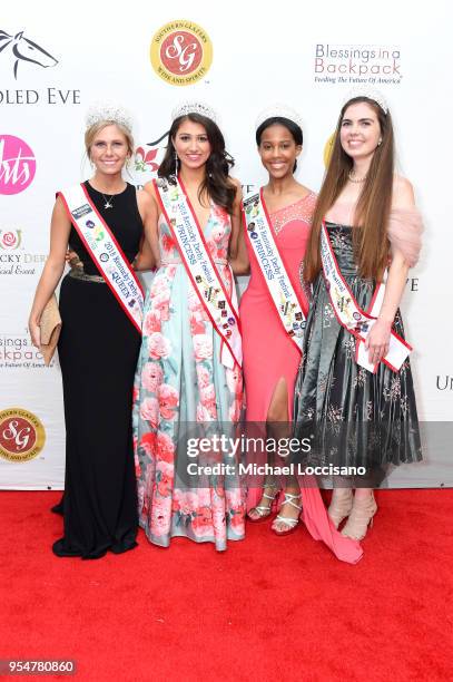 The 2018 Kentucky Derby Festival Princesses attend the Unbridled Eve Gala during the 144th Kentucky Derby at Galt House Hotel & Suites on May 4, 2018...