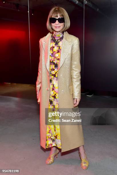 Vogue Magazine Editor-In-Chief Anna Wintour attends the Prada Resort 2019 fashion show on May 4, 2018 in New York City.