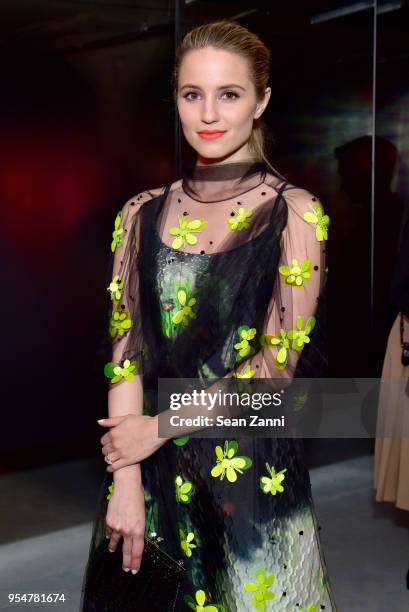 Actor Dianna Agron attends the Prada Resort 2019 fashion show on May 4, 2018 in New York City.