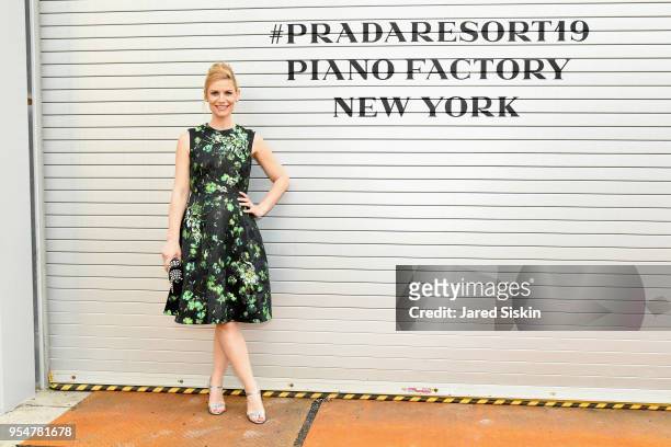 Actor Claire Danes attends the Prada Resort 2019 fashion show on May 4, 2018 in New York City.