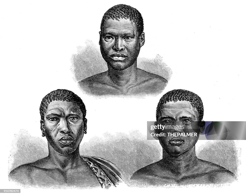 African engraving 1894