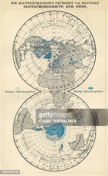 地球的冰川區域1894 - antarctica 幅插畫檔、美工圖案、卡通及圖標