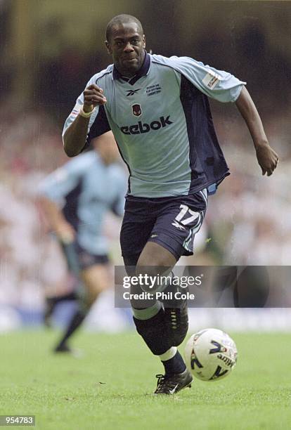 Michael Ricketts of Bolton in action during the Nationwide Division One Playoff Final between Bolton Wanderers and Preston North End at the...