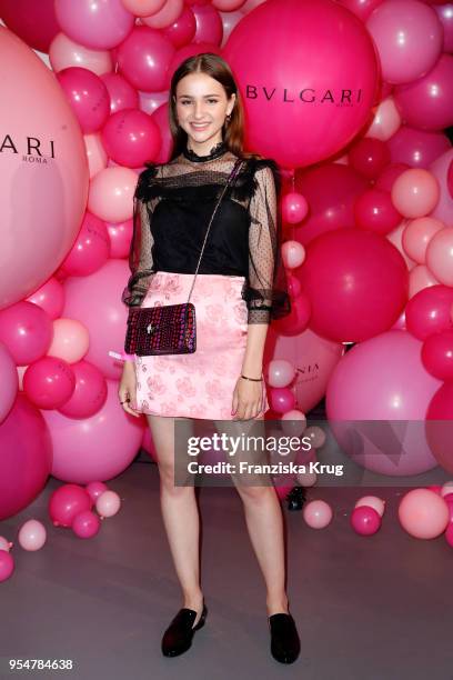 Lisa Vicari during the Bulgari Omnia Pink Sapphire party on May 4, 2018 in Berlin, Germany.