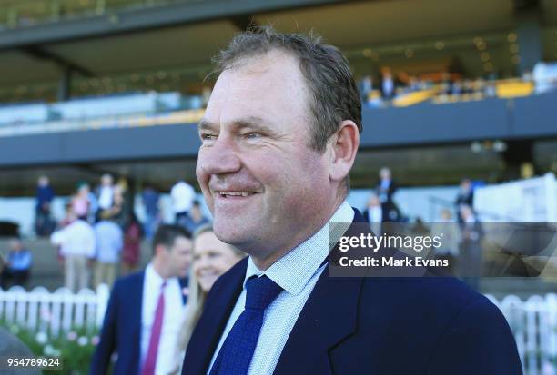 Trainer Rodney Northam after winning race 5 with Valree during Sydney Racing at Rosehill Gardens on May 5, 2018 in Sydney, Australia.