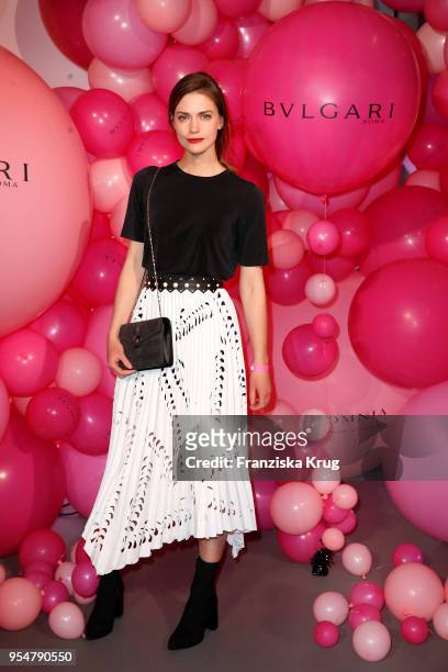 Laura Berlin during the Bulgari Omnia Pink Sapphire party on May 4, 2018 in Berlin, Germany.