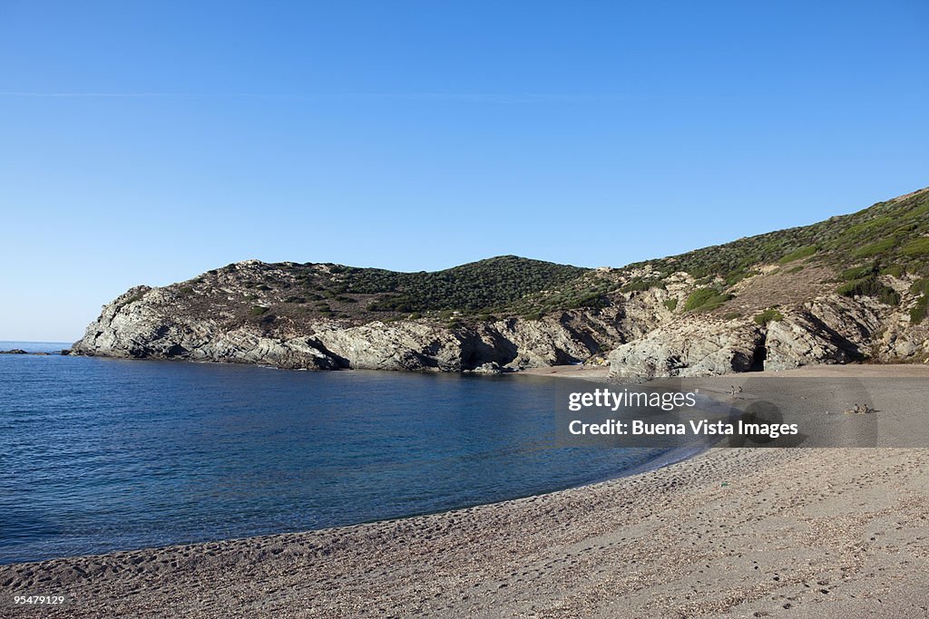 Mediterranean Beach in Sardinia.