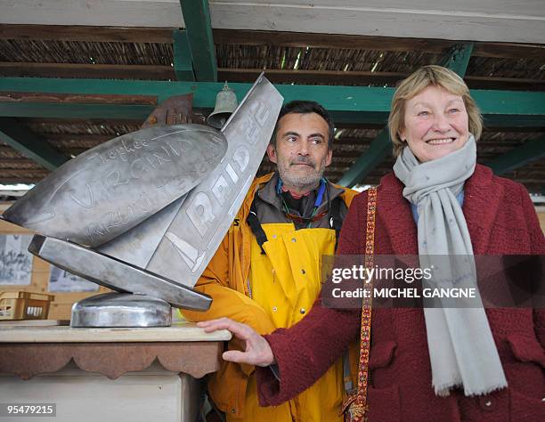 Mother of French first lady Carla Bruni-Sarkozy, Marisa Bruni-Tedeschi attends the first edition of the Virginio Bruni-Tedeschi sailing trophy, a...