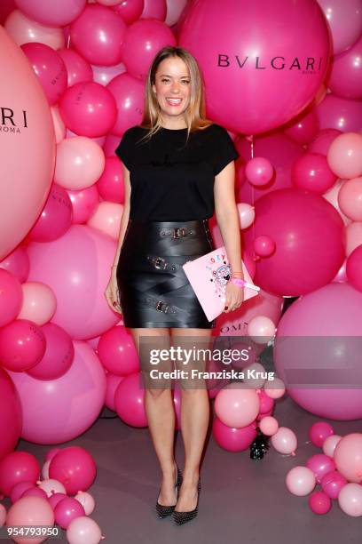 Marina Hoermanseder during the Bulgari Omnia Pink Sapphire party on May 4, 2018 in Berlin, Germany.