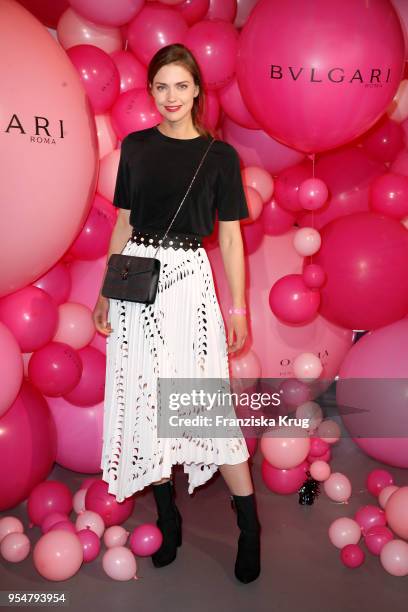 Laura Berlin during the Bulgari Omnia Pink Sapphire party on May 4, 2018 in Berlin, Germany.