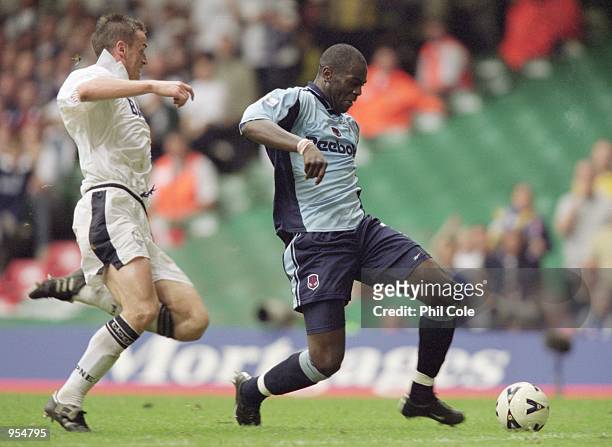 Michael Ricketts of Bolton in action during the Nationwide Division One Playoff Final between Bolton Wanderers and Preston North End at the...