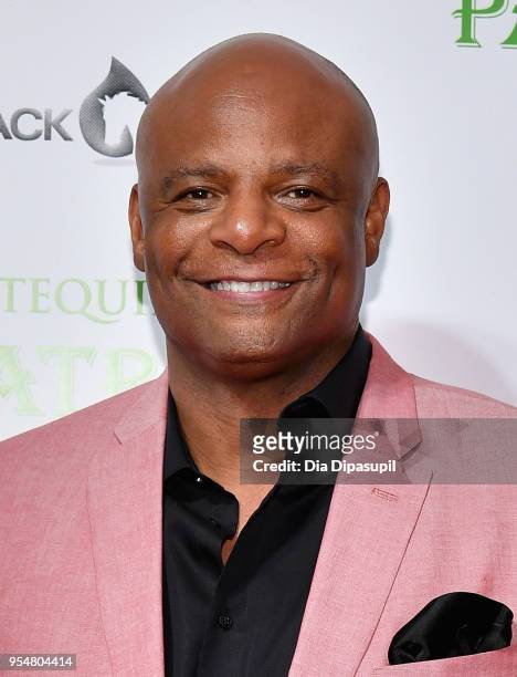 Former American football player Warren Moon attends the 8th Annual Fillies & Stallions hosted by Patron and Black Rock Thoroughbreds at Mellwood Arts...