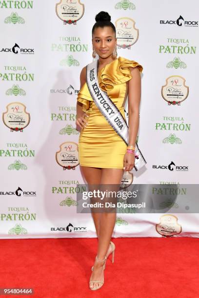 Miss Kentucky USA 2018 Braea Tilford attends the 8th Annual Fillies & Stallions hosted by Patron and Black Rock Thoroughbreds at Mellwood Arts &...