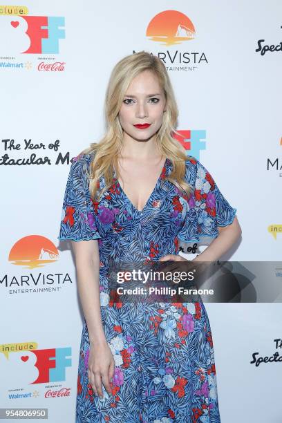 Caitlin Mehner attends The Year of Spectacular Men premiere at the 4th Annual Bentonville Film Festival - Day 4 on May 4, 2018 in Bentonville,...