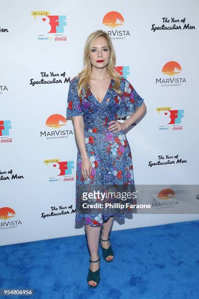 Caitlin Mehner attends The Year of Spectacular Men premiere at the 4th Annual Bentonville Film Festival - Day 4 on May 4, 2018 in Bentonville,...