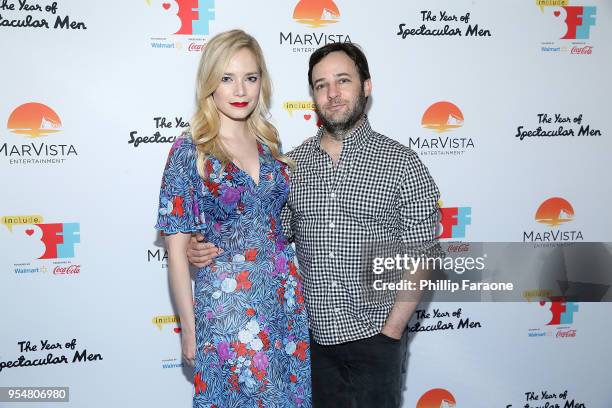 Caitlin Mehner and Danny Strong attend The Year of Spectacular Men premiere at the 4th Annual Bentonville Film Festival - Day 4 on May 4, 2018 in...