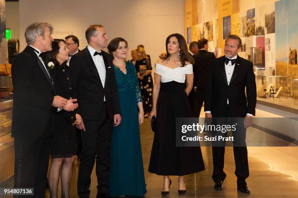 Nordic Museum Executive Director Eric Nelson, US Senator Maria Cantwell, President of Iceland Gudni Th. Johannesson, Iceland First Lady Eliza Reid,...