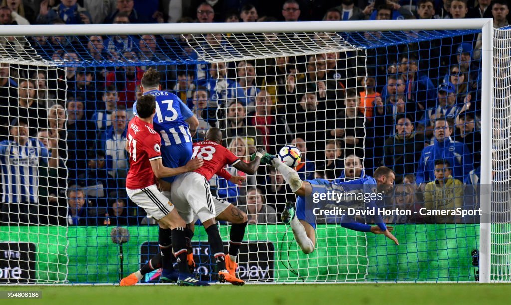 Brighton and Hove Albion v Manchester United - Premier League