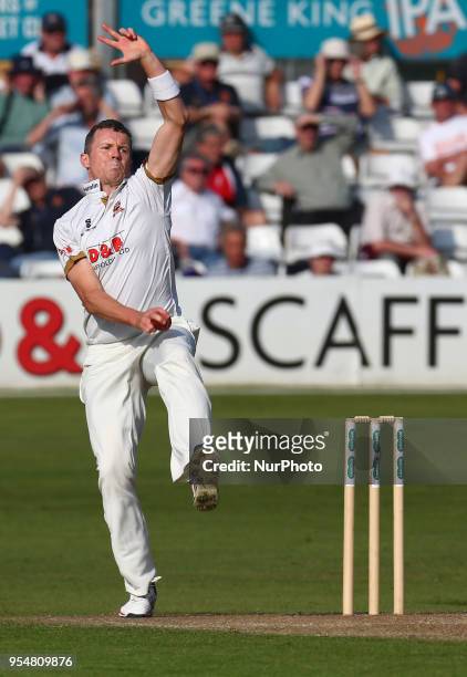 Essex's Peter Siddle during Specsavers County Championship - Division One, day one match between Essex CCC and Yorkshire CCC at The Cloudfm County...