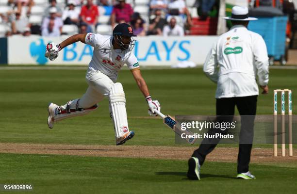 Essex's Ravi Bopara during Specsavers County Championship - Division One, day one match between Essex CCC and Yorkshire CCC at The Cloudfm County...