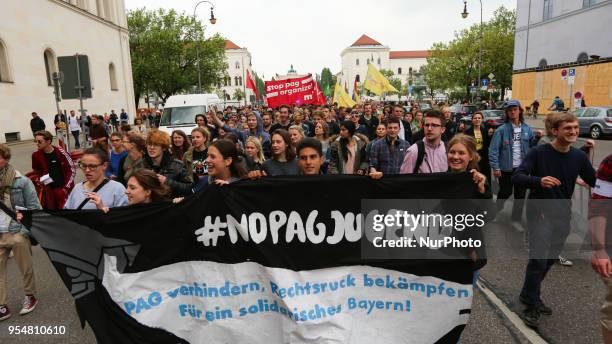 The youth alliance against the Bavarian Polizeiaufgabengesetz demonstrated to mobilise for the big demonstration on Thursday 10th May. The protest...