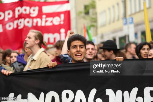 The youth alliance against the Bavarian Polizeiaufgabengesetz demonstrated to mobilise for the big demonstration on Thursday 10th May. The protest...