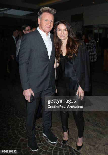 Chef / TV Personality Gordon Ramsay and Author Tana Ramsay attend BritWeek 2018 Innovation & Creativity Awards at The Fairmont Miramar Hotel &...