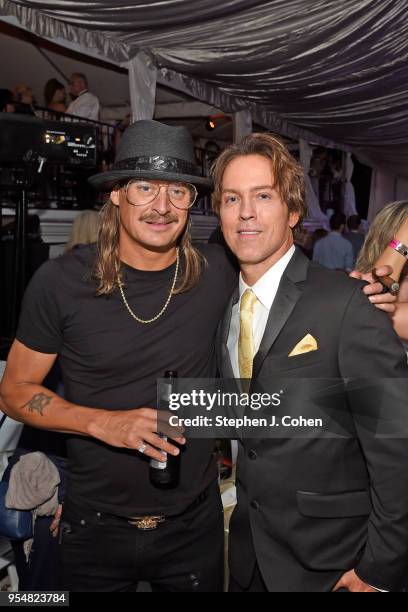 Kid Rock and Larry Birkhead attend during the 2018 Barnstable Brown Kentucky Derby Eve Gala on May 4, 2018 in Louisville, Kentucky.