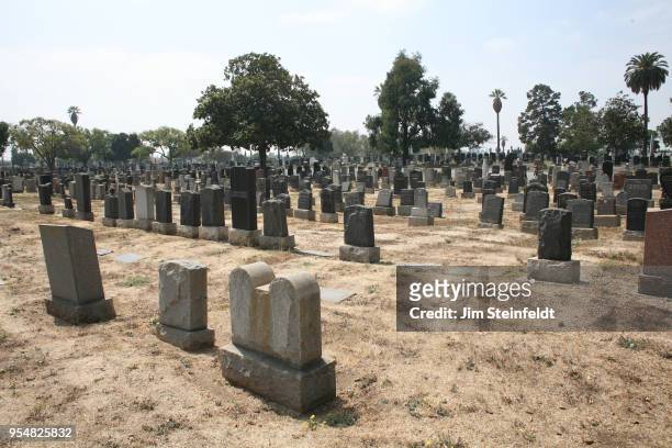 Evergreen cemetery in Los Angeles, California on September 17, 2011.