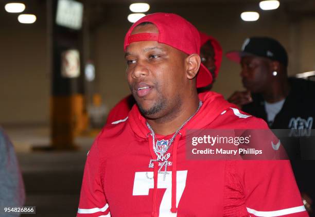 Joe Moses arrives at Church on Sundays hosted by Amber Rose on April 29, 2018 in Hollywood, California.