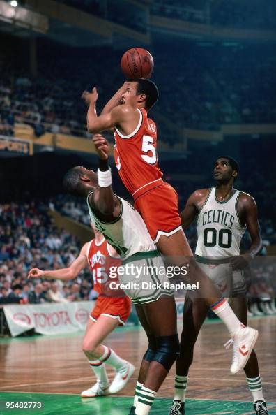 John Garris of the Cleveland Cavaliers goes up for a shot against the