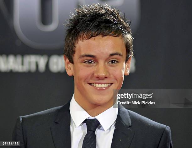 Tom Daley attends the BBC Sports Personality Of The Year Awards at Sheffield Arena on December 13, 2009 in Sheffield, England.