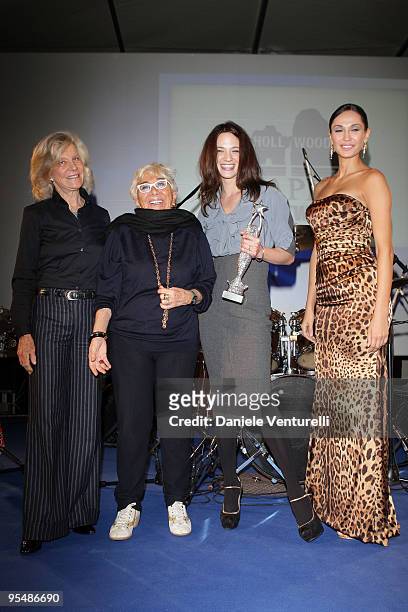 Marina Cicogna, Lina Wertmuller, Asia Argento and Eugenia Chernyshova attend the third day of the 14th Annual Capri Hollywood International Film...