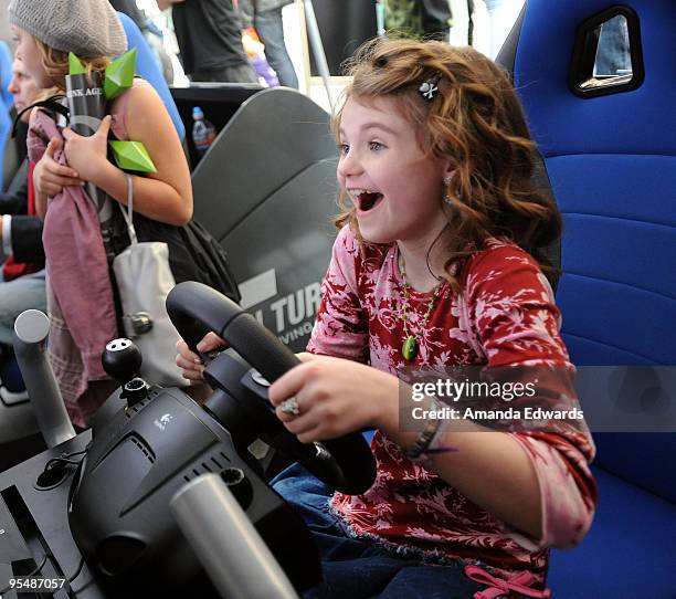 Actress Morgan Lily attends Variety's 3rd annual "Power of Youth" event held at Paramount Studios on December 5, 2009 in Los Angeles, California.