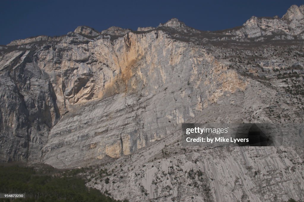 Base jump at Monte Brento