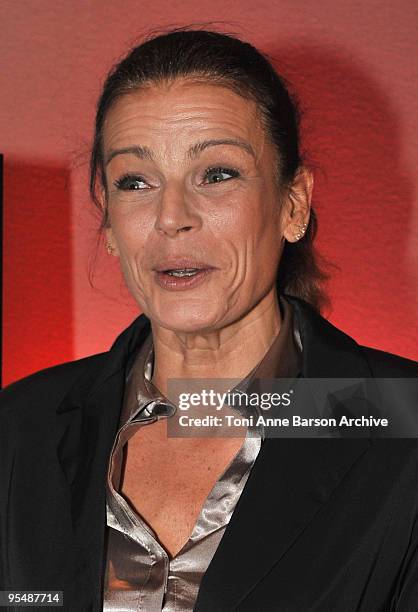 Princess Stephanie of Monaco attends the Gala and Auction for Fight Aids Monaco at the Meridien Beach Plazza on December 1, 2009 in Monte Carlo,...