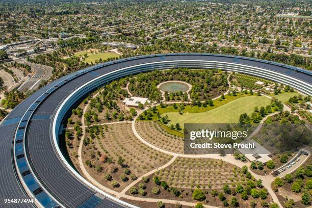 apple park - apple park stock pictures, royalty-free photos & images