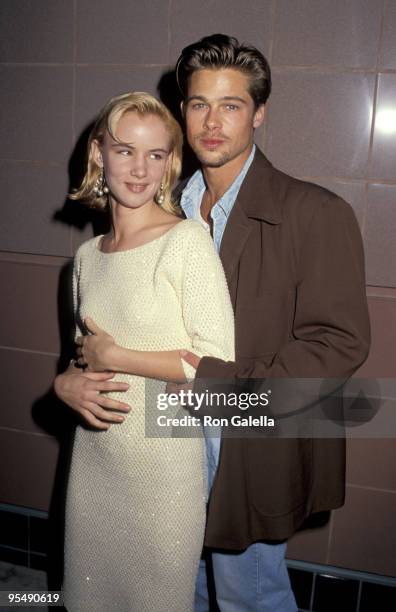 Brad Pitt and Juliette Lewis